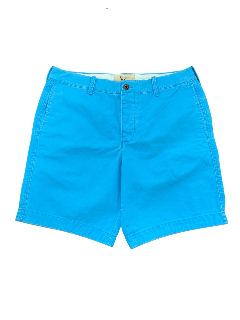 Hollister Bright Aqua Blue Flat Front Shorts